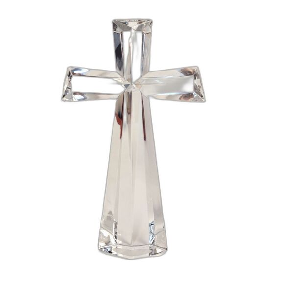 Teleflora Other - Leaded Crystal Holy Cross 7.5" x 4.5" Teleflora First Communion Baptism